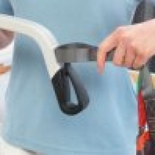 Grúa eléctrica plegable desmontable 150 kg