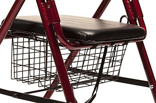 Andador plegable de aluminio de reducidas dimensiones ref
