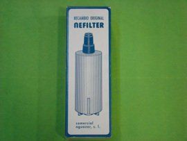 Cartucho carbón+resina