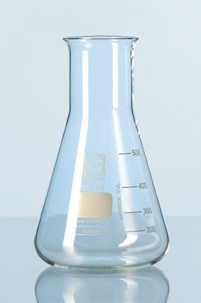 Matraz erlenmeyer 500 ml.