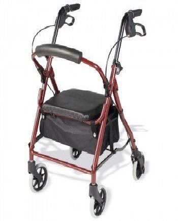Andador plegable de aluminio de reducidas dimensiones ref. 01567